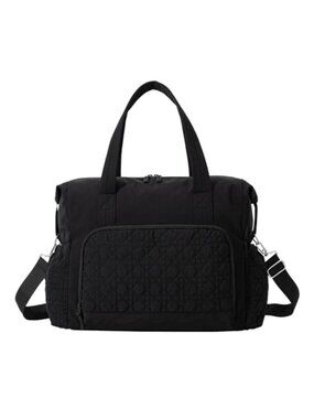 Puffer Duffel Bag Gym Weekender Travel Tote Nylon Waterproof 24L